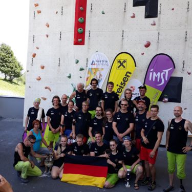 Das dt. Paraclimbingteam