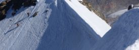 Karl-Ludwig am Gipfelgrat des Castors, 4228 m, Foto: Egbert