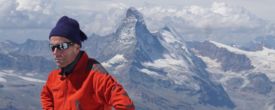 Matterhorn und Dent d'Hérens vom Allalinhorn